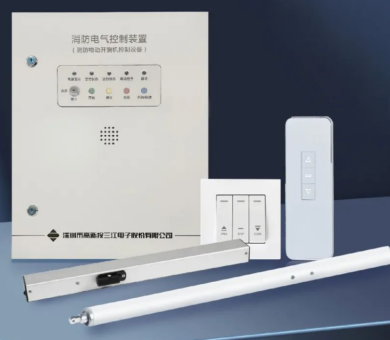 消防聯(lián)動電動開窗機(jī)制造公司高新投三江助火災(zāi)時迅速開窗排出煙霧，提高逃生效率